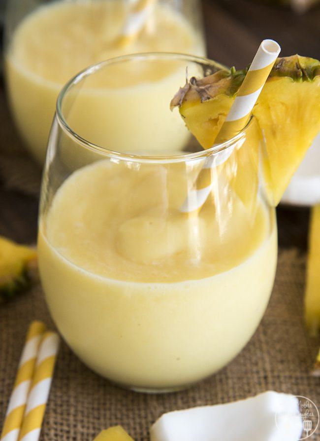 Pina Colada Smoothies Recipe
 Piña Colada Smoothie Like Mother Like Daughter