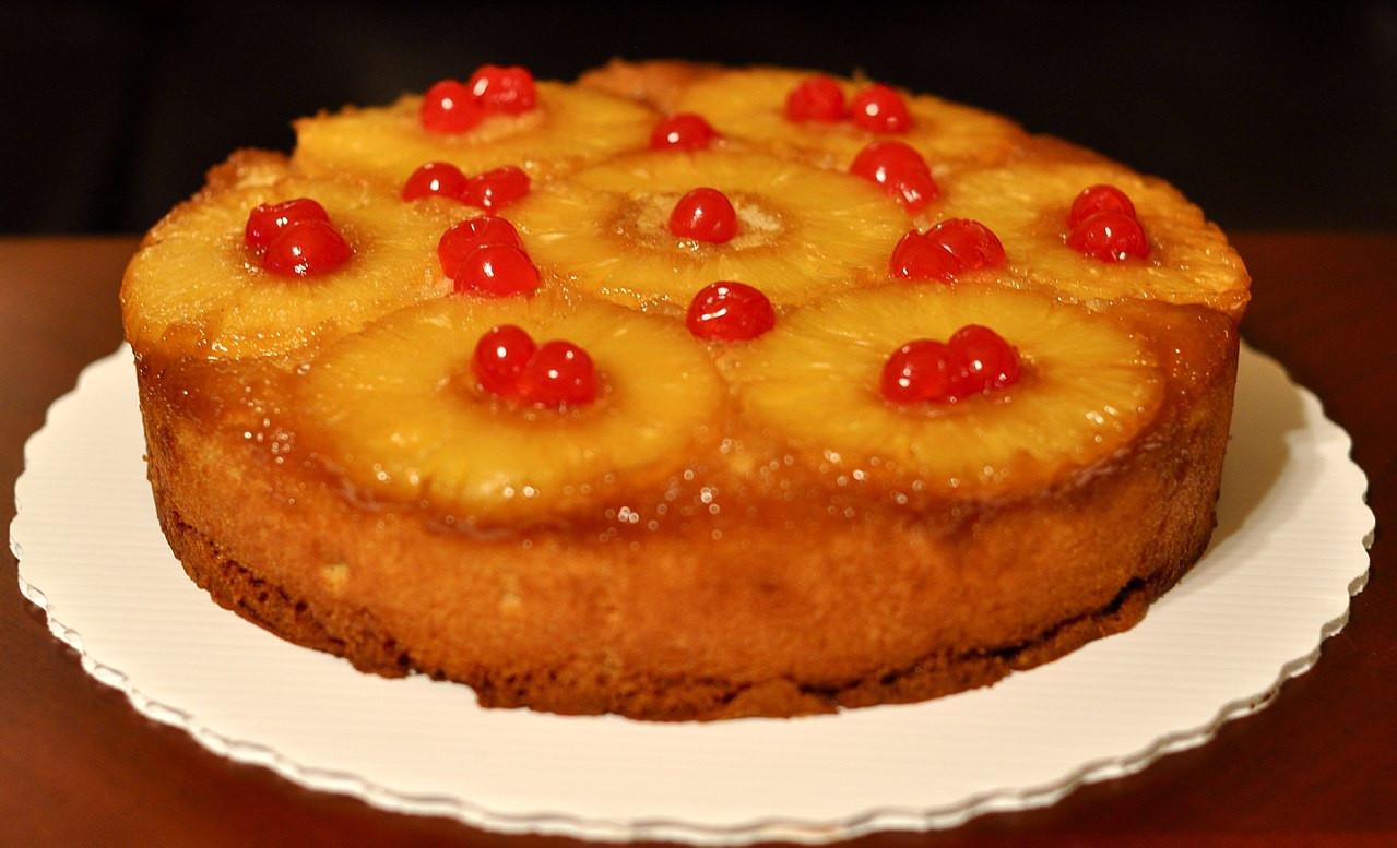 Pineapple Cake Recipe
 File Pineapple upside down cake