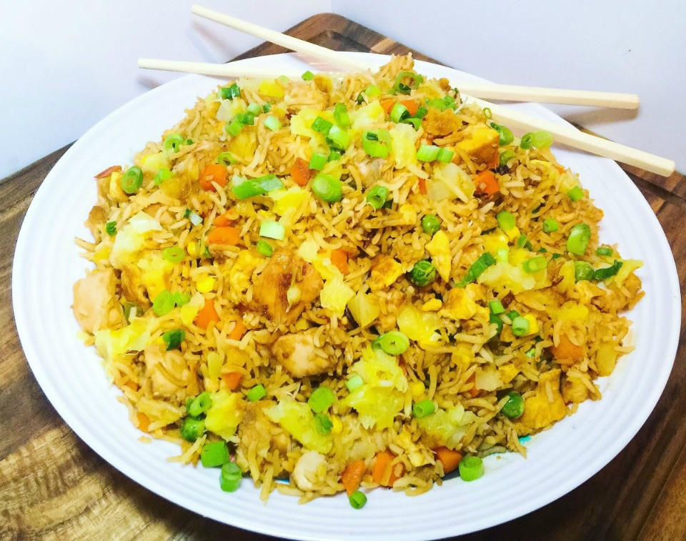 Pineapple Chicken Fried Rice
 Healthy Chicken and Pineapple Fried Rice Recipe