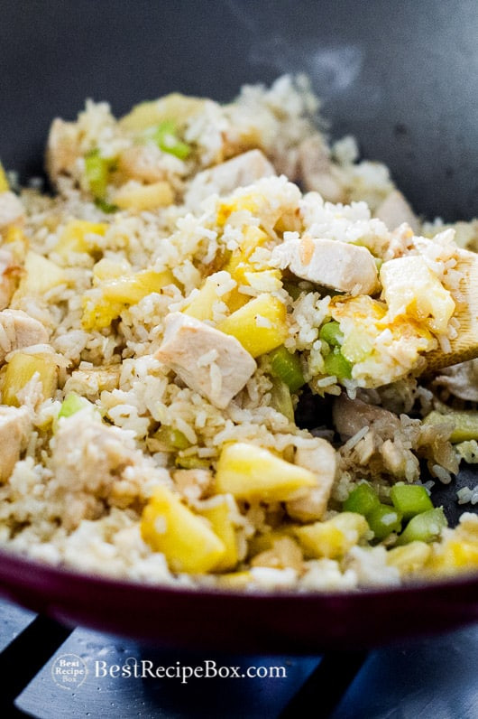 Pineapple Chicken Fried Rice
 Chicken Fried Rice Recipe with Pineapple