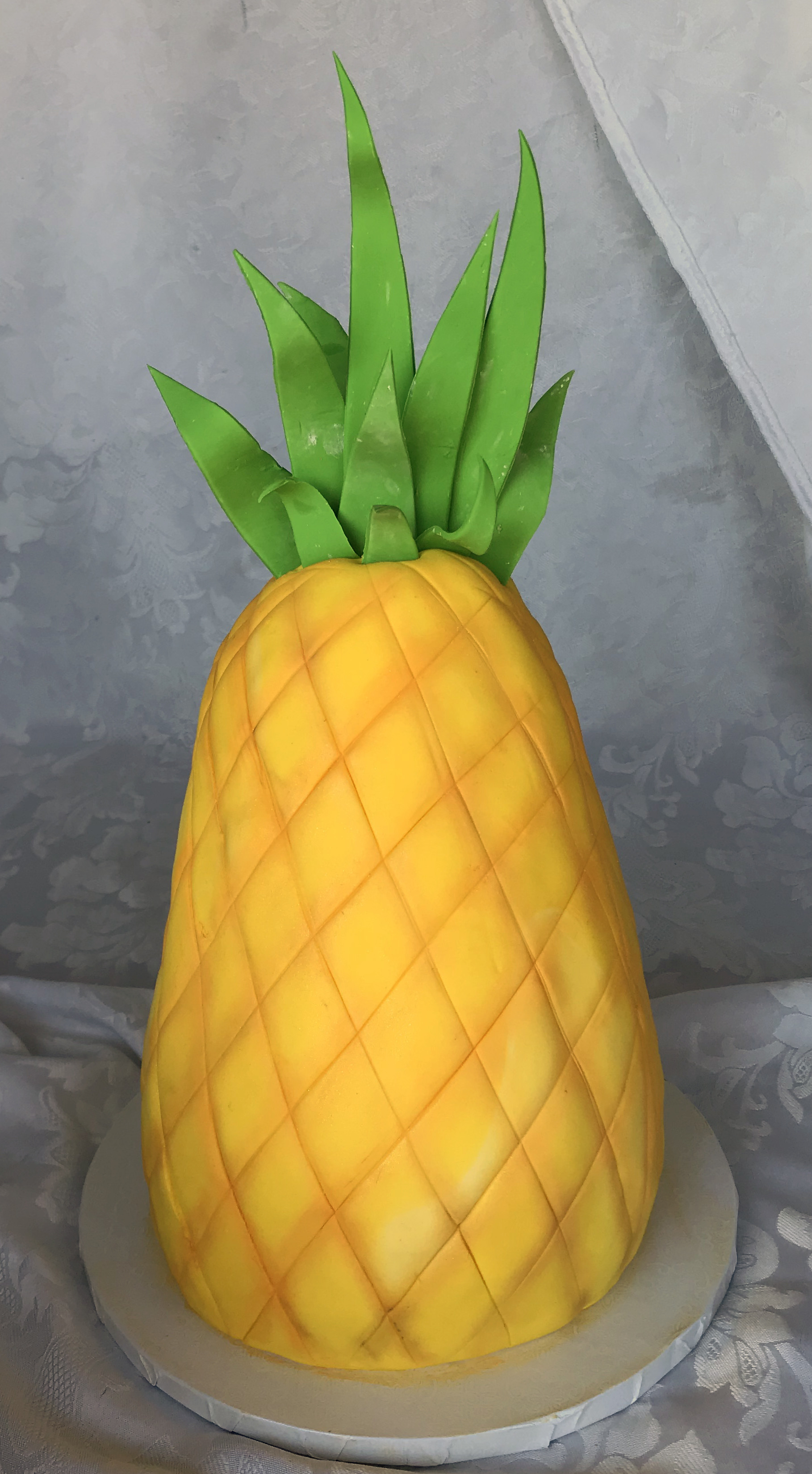 Pineapple Shaped Cake
 Kay Cake Designs