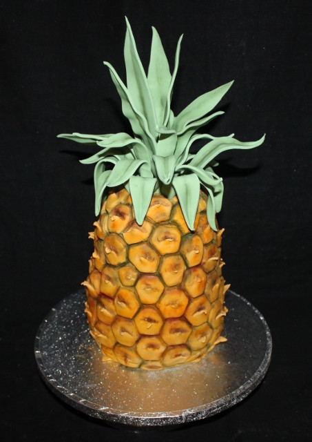 Pineapple Shaped Cake
 Gardners Bakery Novelty Cakes Northampton