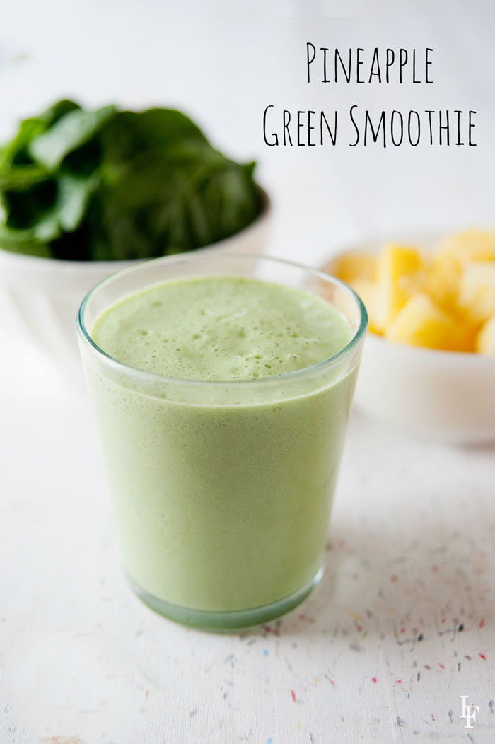 Pineapple Smoothie Recipes
 Pineapple Green Smoothie Recipe