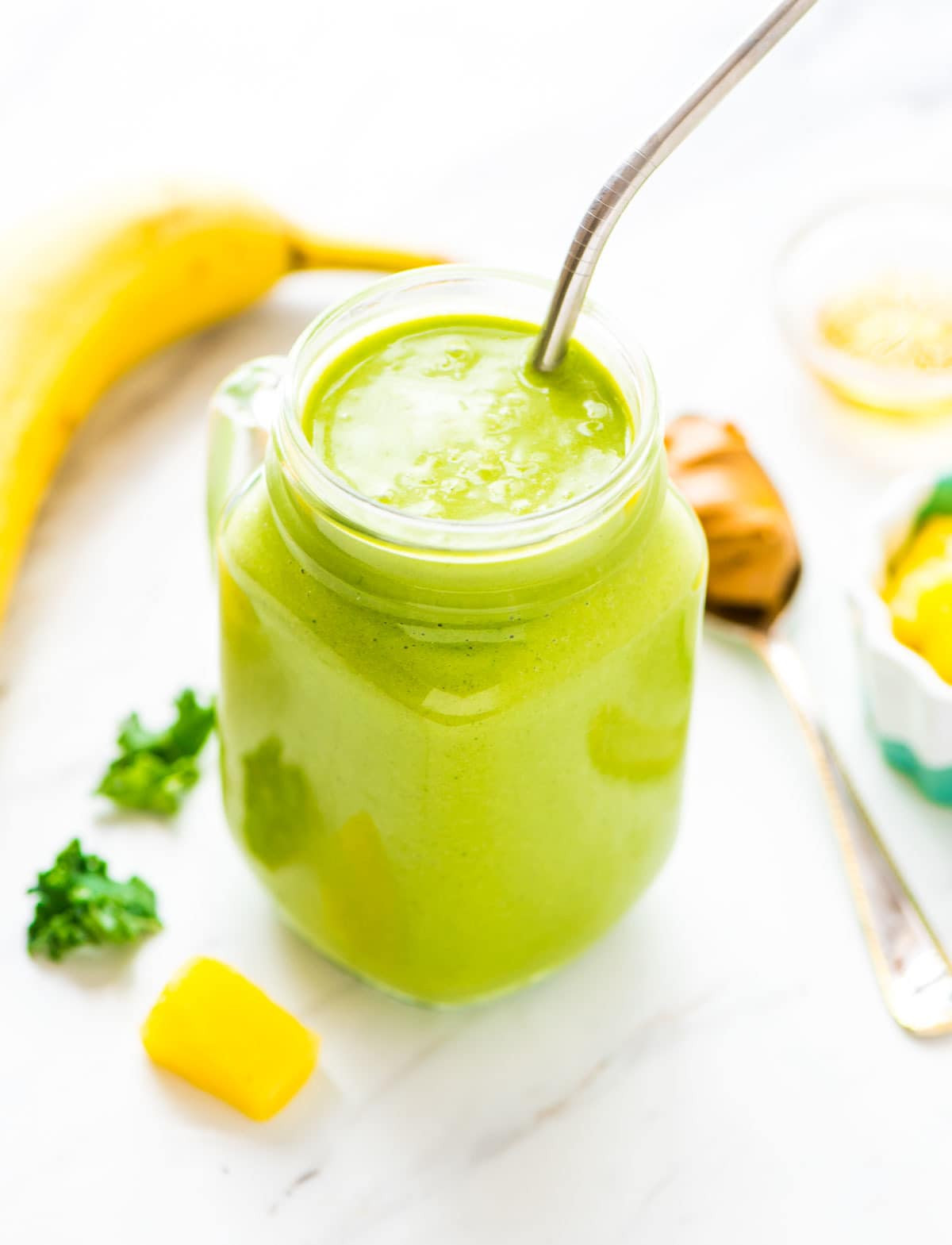 Pineapple Smoothie Recipes
 Kale Pineapple Healthy Breakfast Smoothie