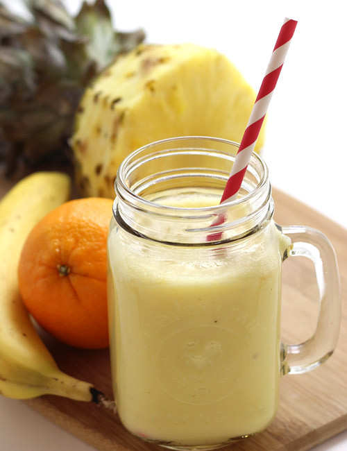 Pineapple Smoothie Recipes
 Pineapple Smoothie Recipe With Yogurt Banana and Orange