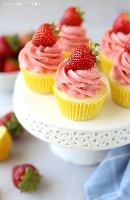 Pink Lemonade Cupcakes
 Out of This World Lemon Desserts 365 Days of Baking