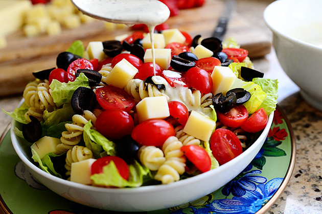 Pioneer Woman Macaroni Salad
 Pesto Pasta Salad