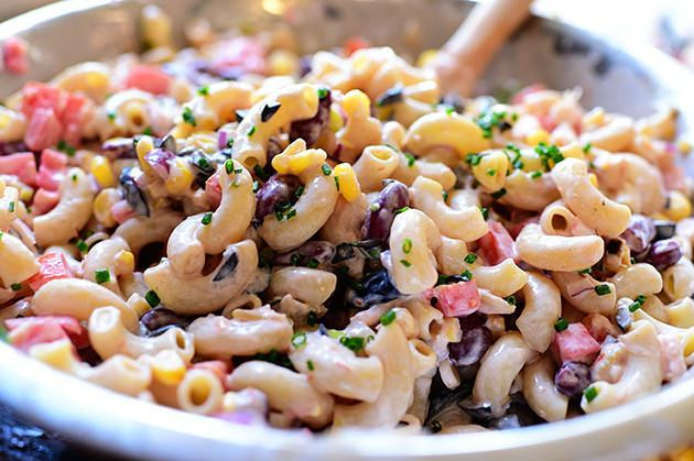 Pioneer Woman Macaroni Salad
 Mexican Macaroni Salad