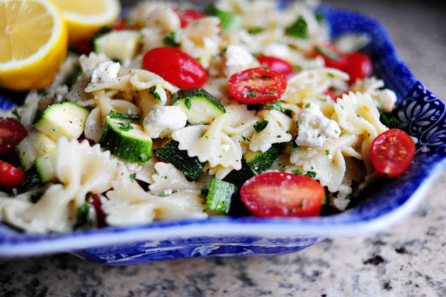 Pioneer Woman Macaroni Salad
 Pasta Salad with Tomatoes Zucchini and Feta