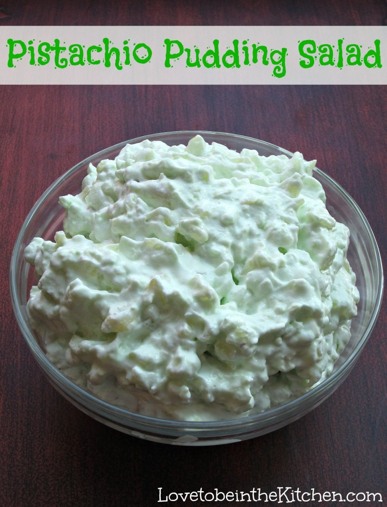 Pistachio Salad Dessert
 Pistachio Pudding Salad Love to be in the Kitchen