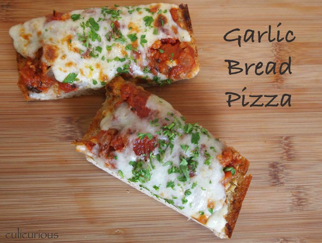 Pizza Bread Recipe
 Garlic Bread Pizza Recipe culicurious