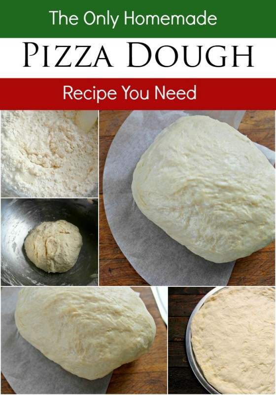 Pizza Dough Recipe By Hand
 Homemade Pizza Crust Recipe Teaspoon Goodness