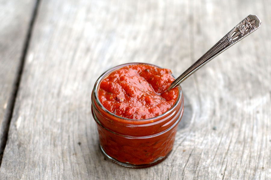 Pizza Sauce From Tomato Paste
 simple pizza sauce with tomato paste