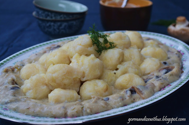 Polish Potato Dumplings
 Gormandize Vegan Pyzy Polish Potato Dumplings with