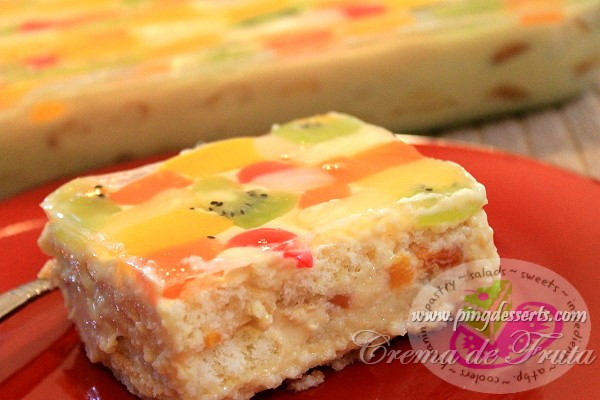 Popular Filipino Desserts
 Crema de Fruta Recipe – Filipino Dessert Recipes by