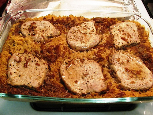 Pork Chop And Rice Casserole
 Mom s Pork Chops and Rice Casserole