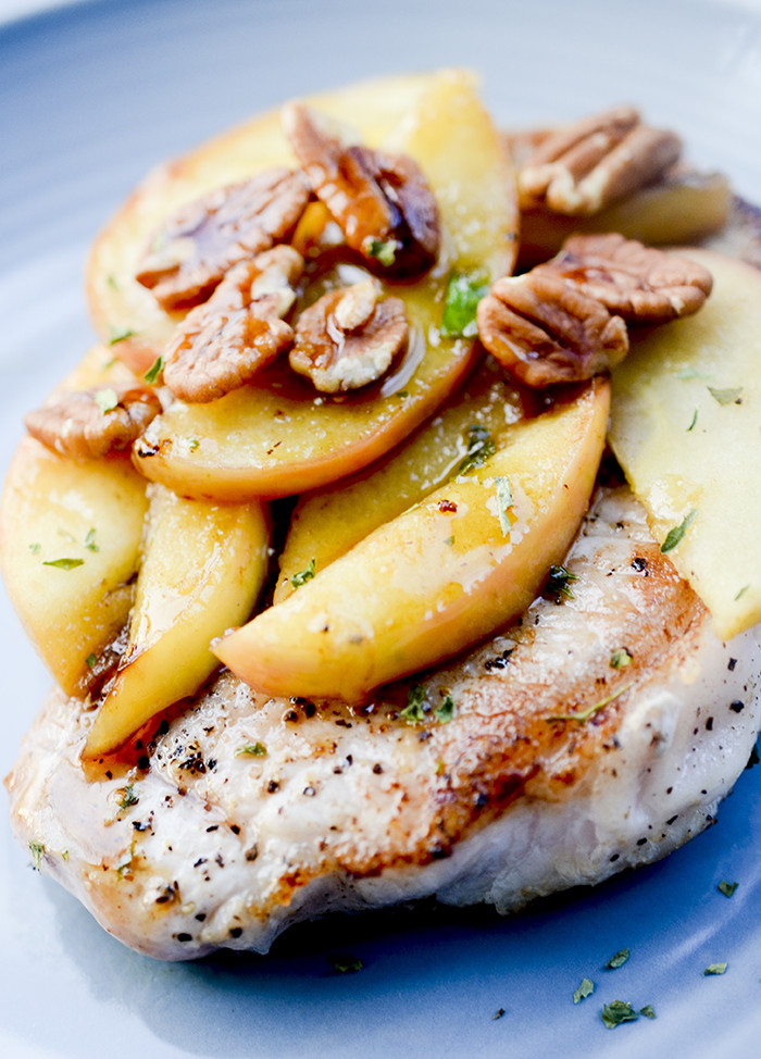 Pork Chops And Apples
 e Skillet Pork Chops and Apples – Recipe Diaries
