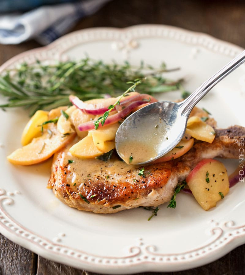 Pork Chops And Apples
 pork chops with apples and onions cooking light
