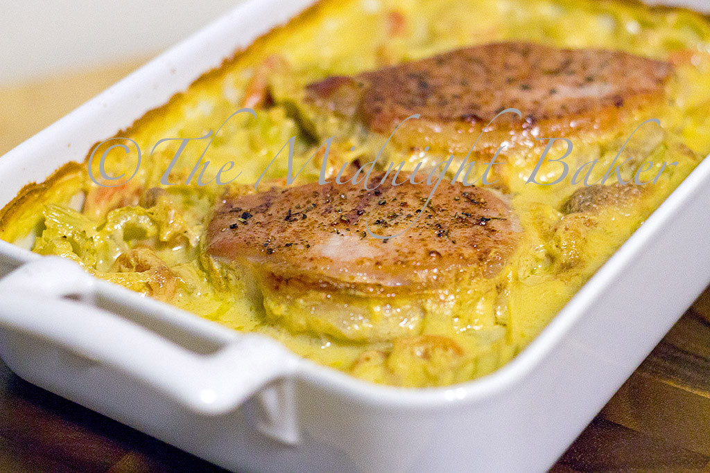 Pork Chops And Rice Recipe
 Baked Pork Chops on Rice The Midnight Baker