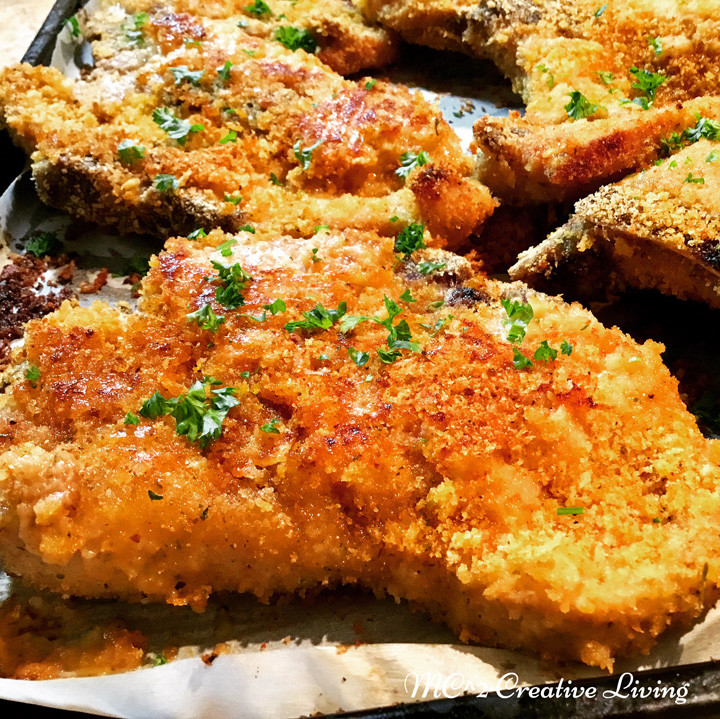 Pork Chops In The Oven
 oven fried pork chops