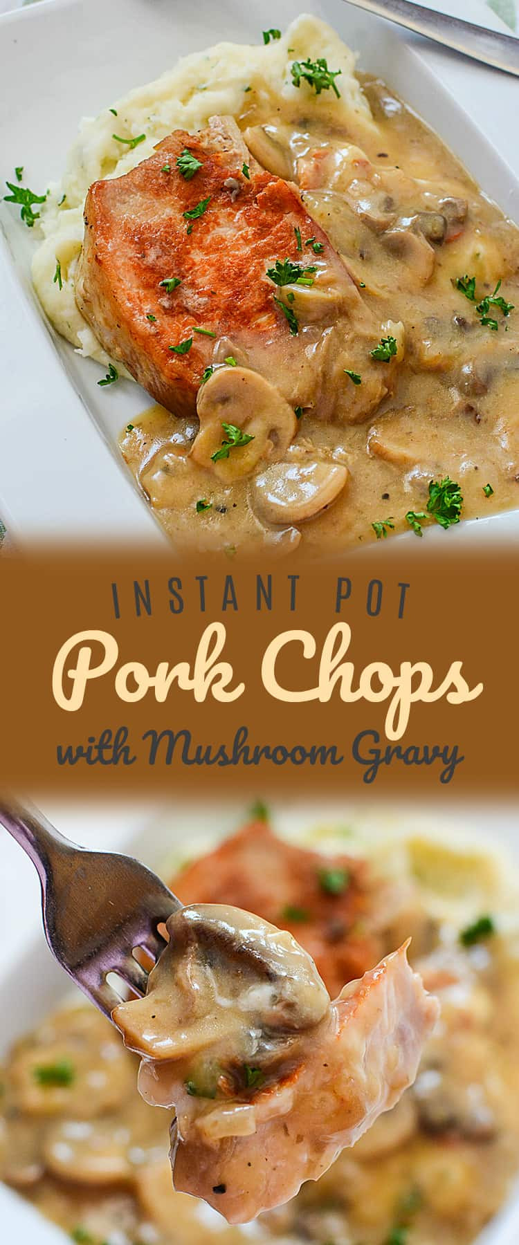 Pork Chops Instant Pot
 Instant Pot Pork Chops with Mushroom Gravy