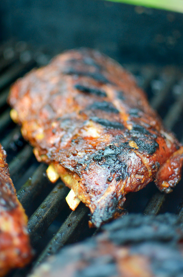 Pork Ribs Internal Temperature
 Grilled Pork Ribs with Rhubarb BBQ Sauce Simply Whisked