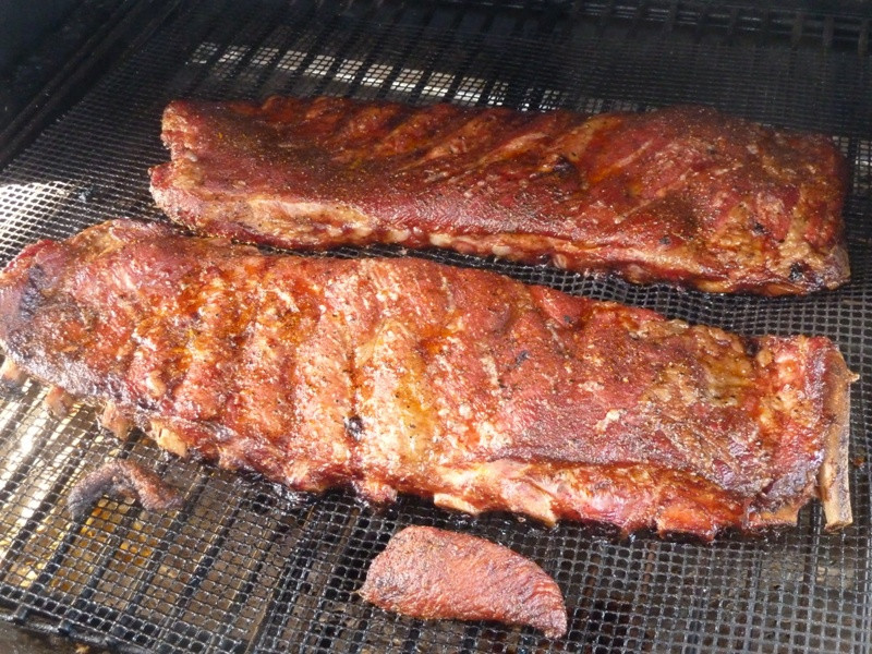 Pork Ribs Internal Temperature
 Apple Smoked St Louis Ribs Smokin Pete s BBQ