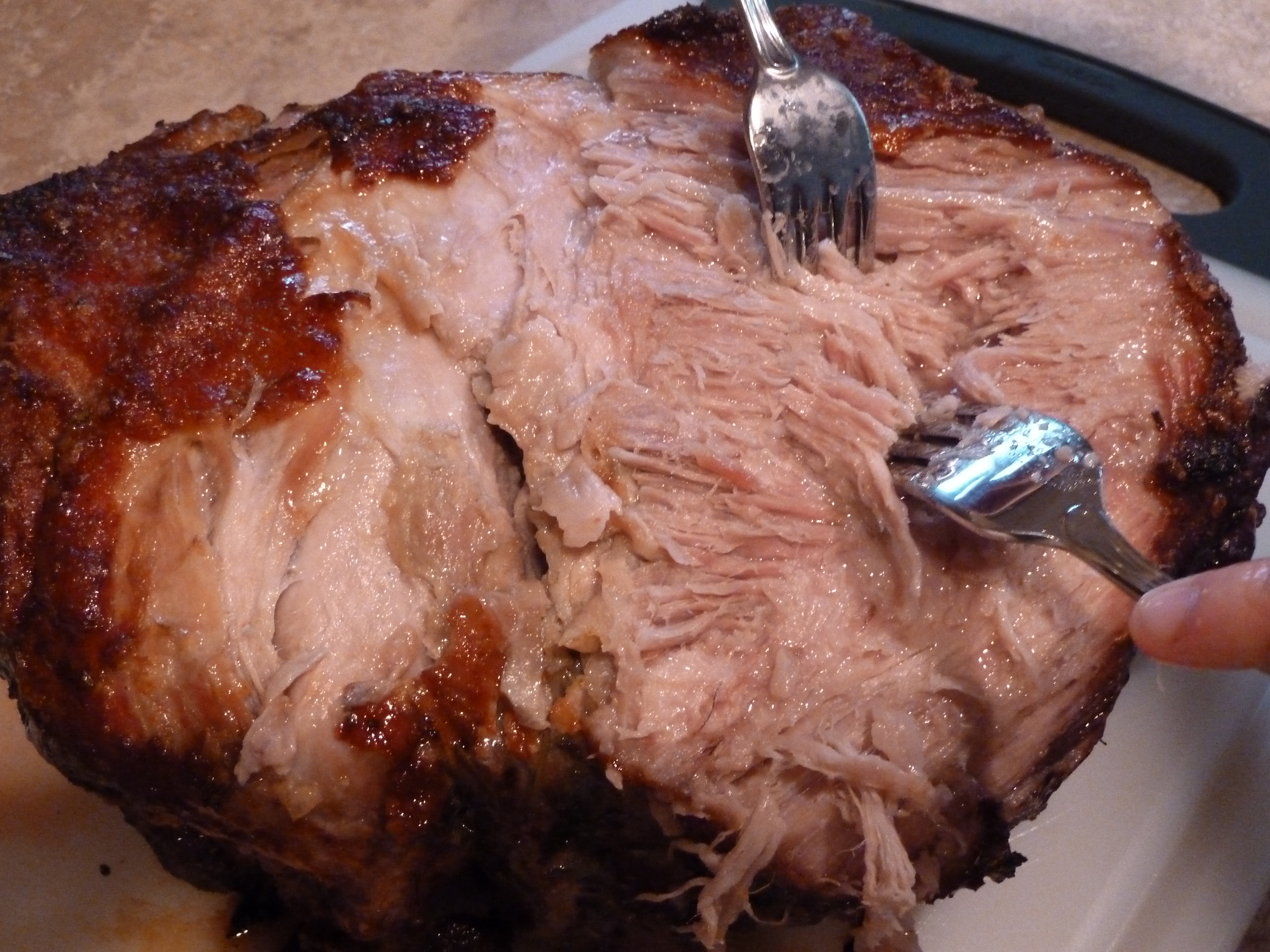 Pork Shoulder Roast In Oven
 slow roasted pork shoulder