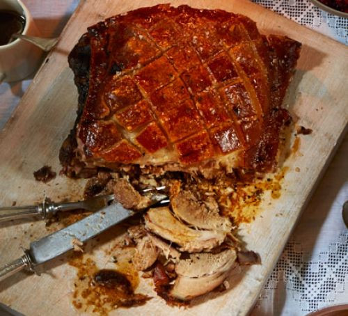 Pork Shoulder Roast In Oven
 Slow roast pork shoulder recipe