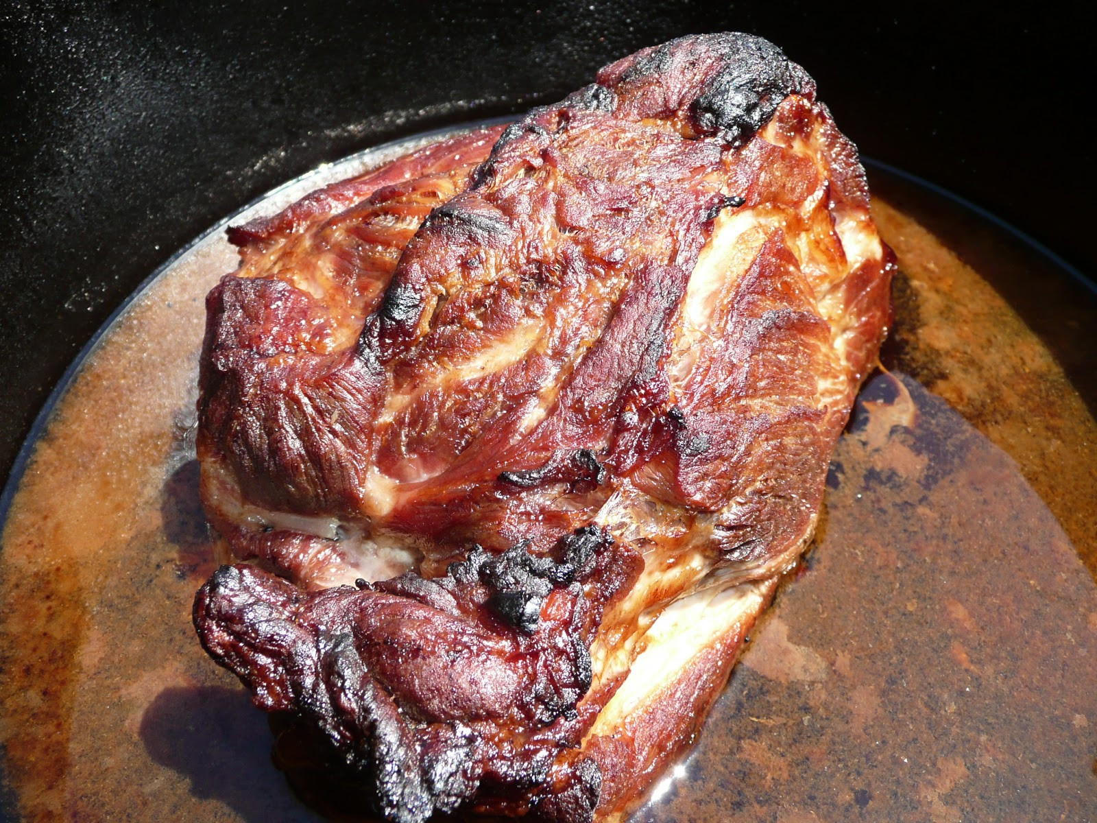 Pork Shoulder Roast In Oven
 Everyday Dutch Oven Fall Apart Tender Slow Roasted Pork