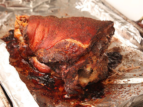 Pork Shoulder Roast In Oven
 Easy Oven Baked Pulled Pork Sandwiches With Pickled Peppers