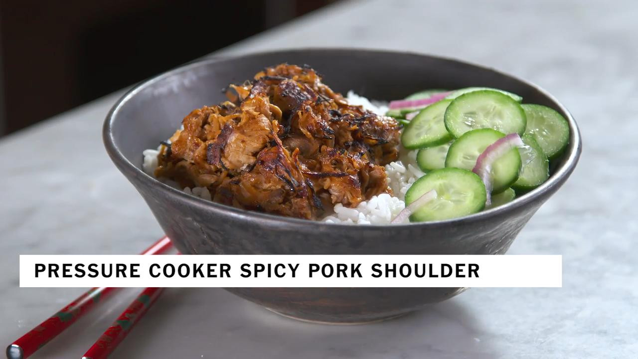 Pork Shoulder Roast In Pressure Cooker
 Pressure cooker spicy pork shoulder