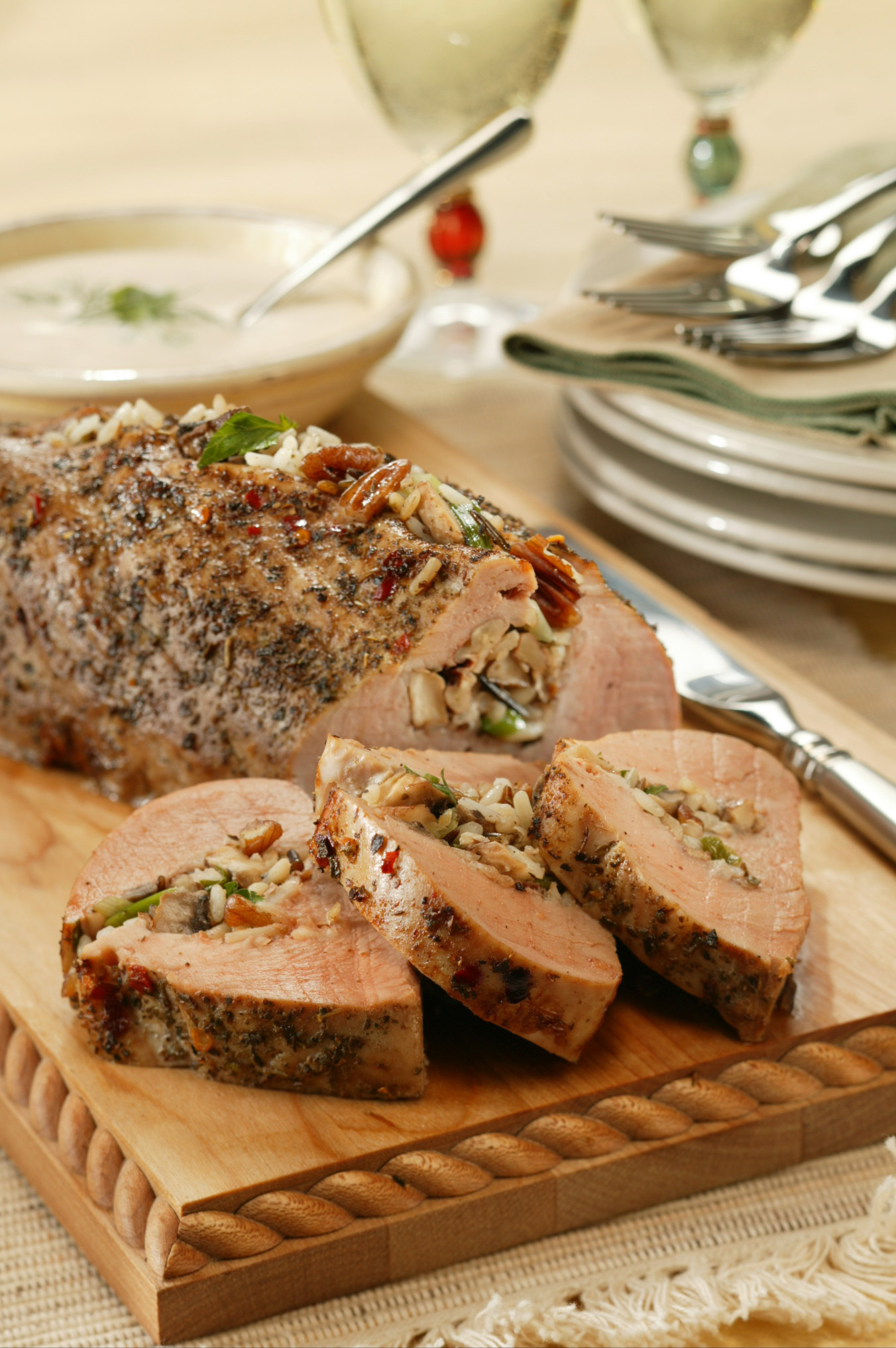 Pork Tenderloin Recipe
 Italian Stuffed Pork Tenderloin Pork Recipes Pork Be