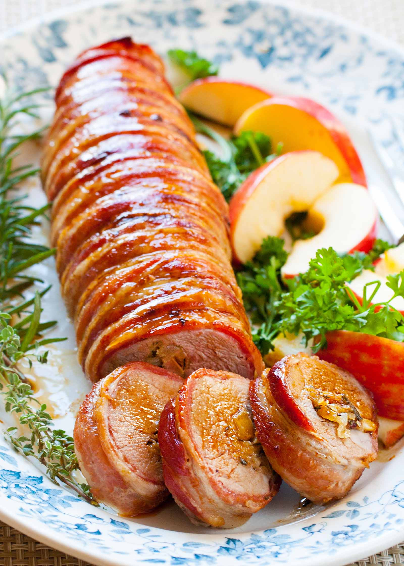 Pork Tenderloin Recipes
 Bacon Wrapped Pork Loin Stuffed 