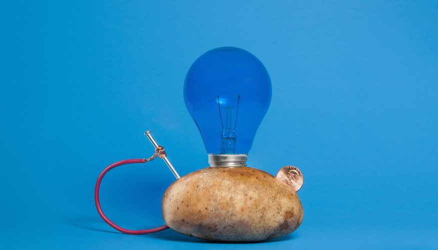 Potato Light Bulb
 How to Make a Potato Powered Light Bulb