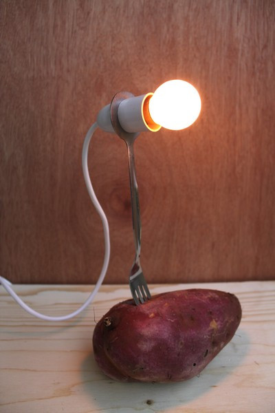 Potato Light Bulb
 Potato