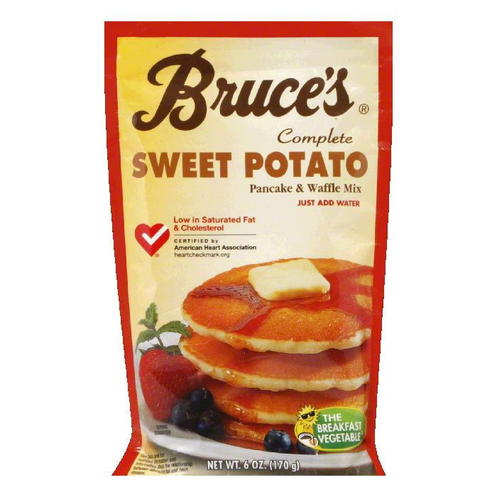 Potato Pancake Mix
 Bruce s plete Sweet Potato Pancake & Waffle Mix 6 oz