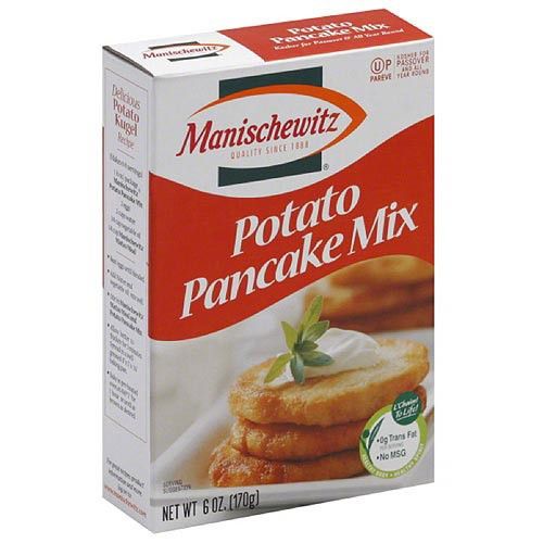Potato Pancake Mix
 Manischewitz Potato Pancake Mix 6 oz Pack of 6