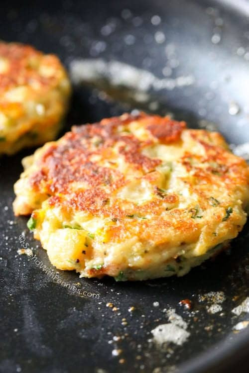 Potato Pattie Recipes
 fried potato cakes