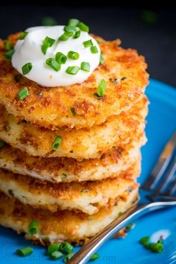 Potato Pattie Recipes
 cheesy potato cakes recipe