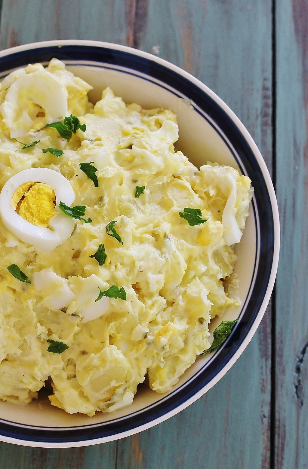 Potato Salad With Eggs
 Hot Country Potato Salad