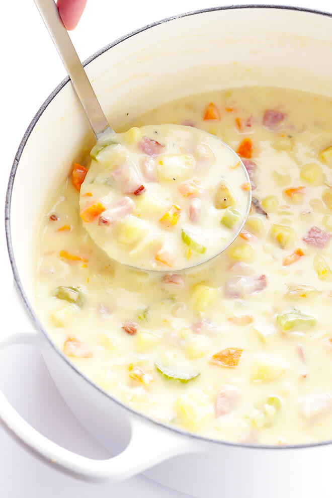 Potato Soup Recipe Easy
 Creamy Ham and Potato Soup