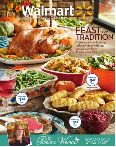 Pre Cooked Thanksgiving Dinner Walmart
 Walmart Thanksgiving Ad Nov 13th – Nov 26th