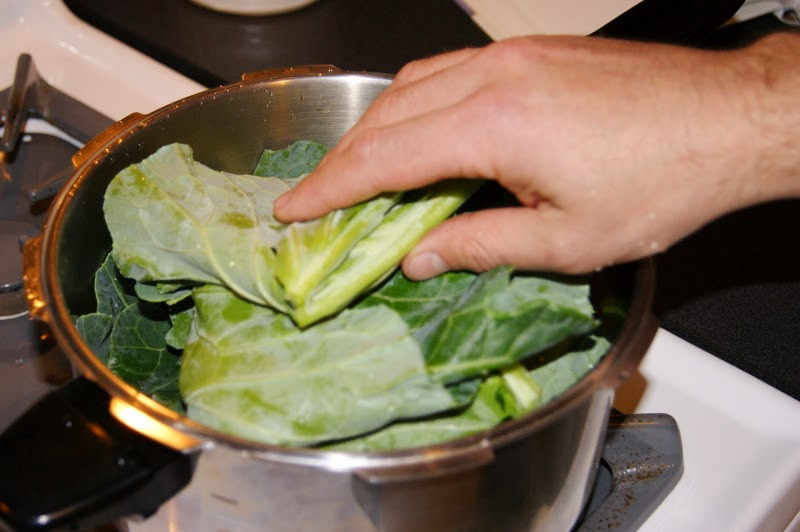 Pressure Cooker Collard Greens
 Traditional New Year s Day Collards Pressure Cooker