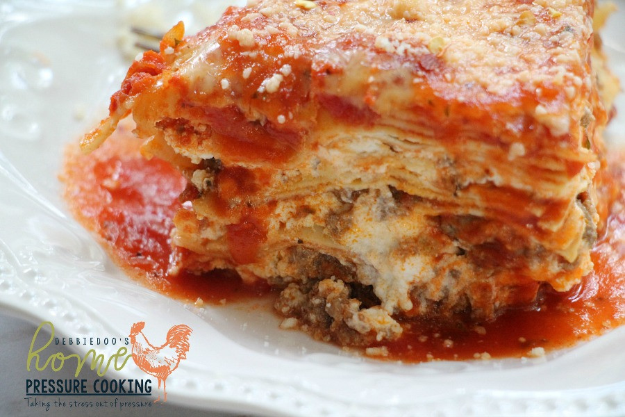 Pressure Cooker Lasagna
 How to make lasagna in the pressure cooker using a 7