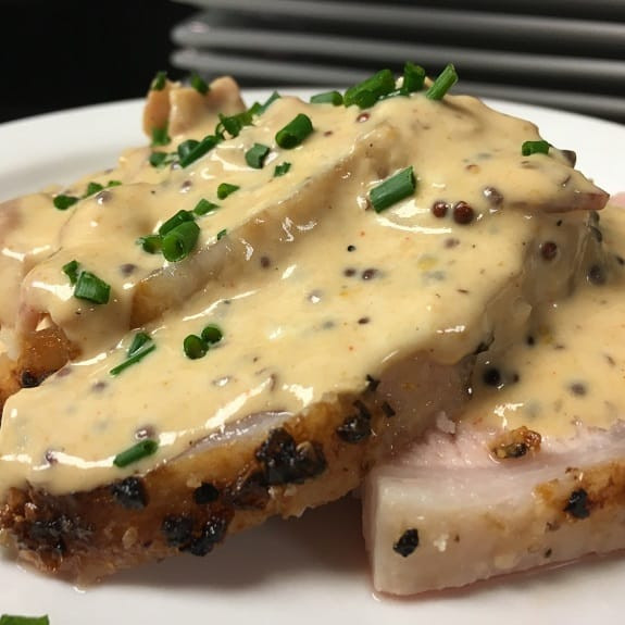 Pressure Cooker Pork Loin
 Pressure Cooker Pork Loin with Mustard and Cream Magic