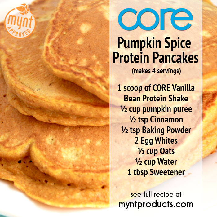 Protein Pancakes Recipe
 Pumpkin Spice Protein Pancakes