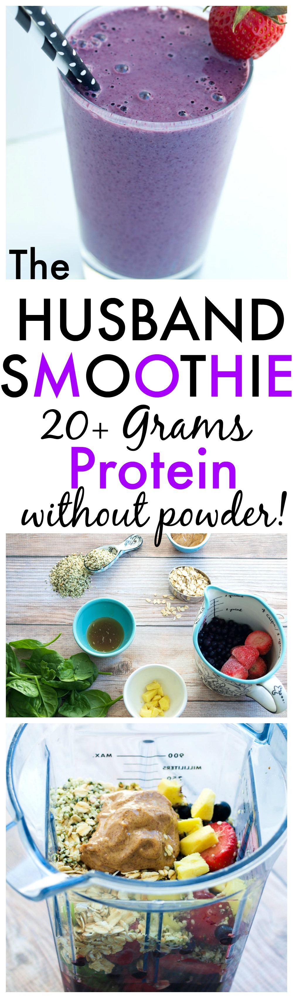 Protein Powder For Smoothies
 The Husband Protein Smoothie Happy Healthy Mama