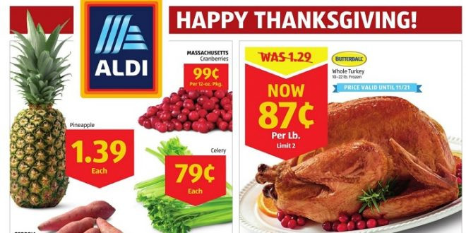 Publix Thanksgiving Dinner 2018 Cost
 aldi weekly ad 11 18 to 11 24 2018 Happy ThanksGiving