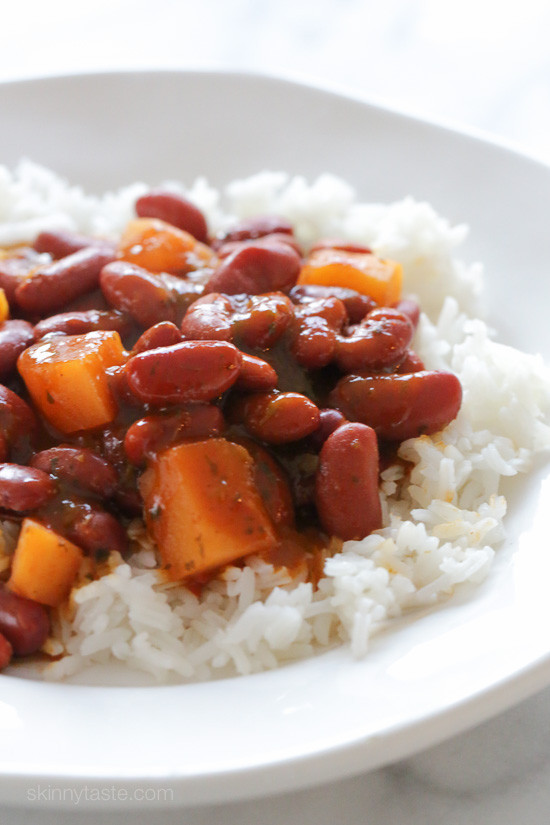 Puerto Rican Red Beans And Rice
 Puerto Rican Style Beans